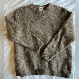 LL Bean Lambswool Sweater XL Reg
